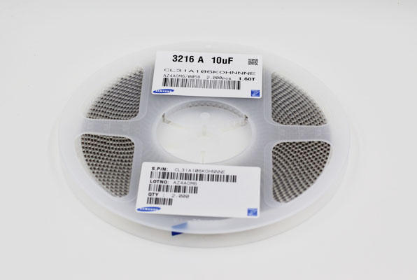 三星陶瓷电容 1206 10UF 16V CL31A106KOHNNNE