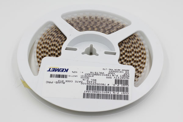 基美钽电容 6032 16V 10UF C型  T491C106K016AT